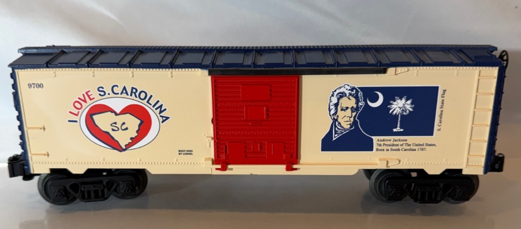 Lionel 19987 -O Scale I Love South Carolina Boxcar1