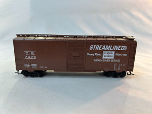 Roundhouse Products 10601 HO Scale 40' AAR Boxcar, Central of Georgia #7070
