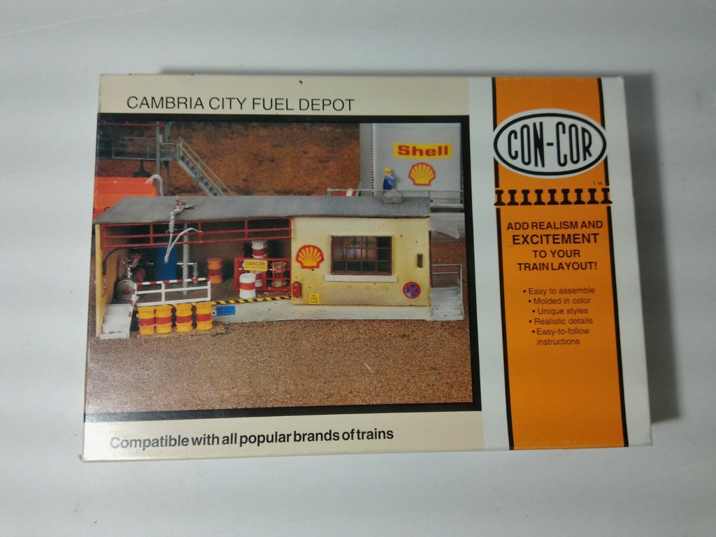 Con Cor 9061 HO Scale Cambria City Fuel Depot0