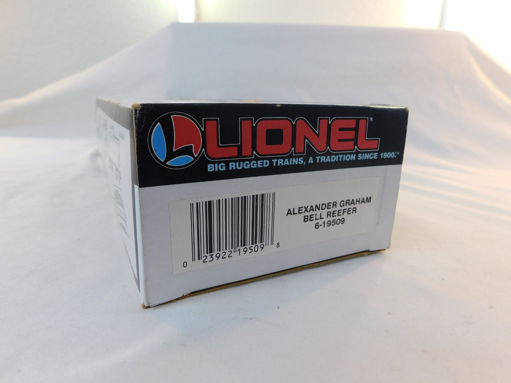Lionel 6-19509 O Gauge Alexander Graham Bell Reefer, The First Telephone #195092
