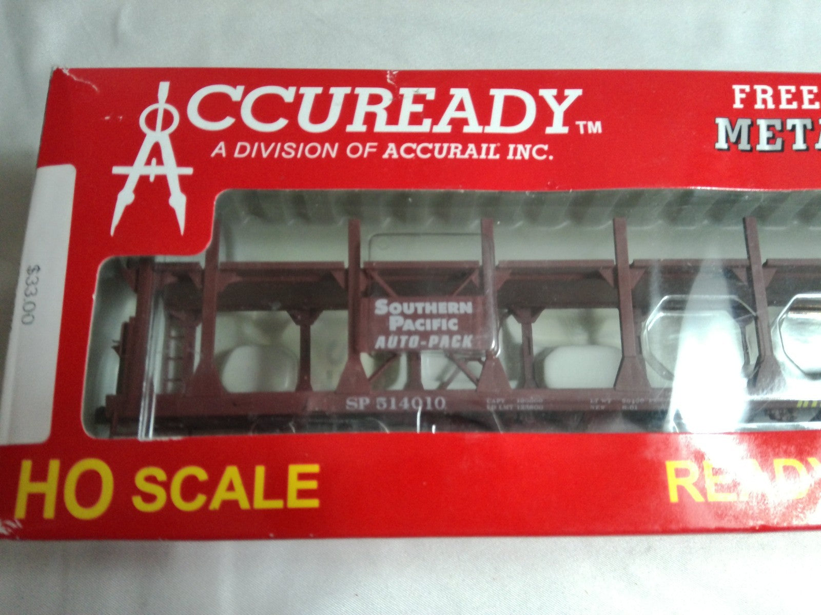 Accu-Ready 80116 - HO Scale 89' Bi-Level Open Auto Rack1