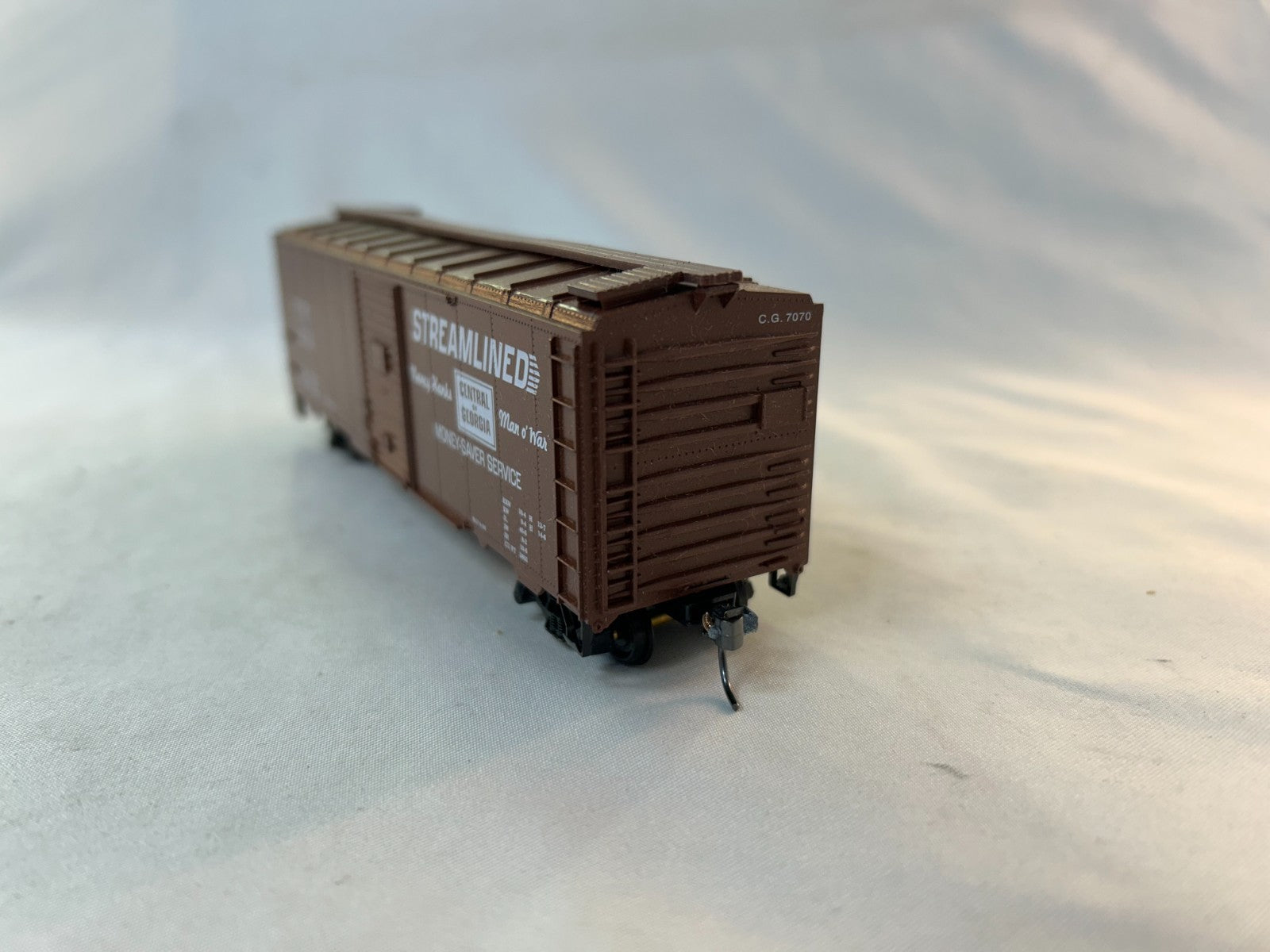 Roundhouse Products 10601 HO Scale 40' AAR Boxcar, Central of Georgia #70702