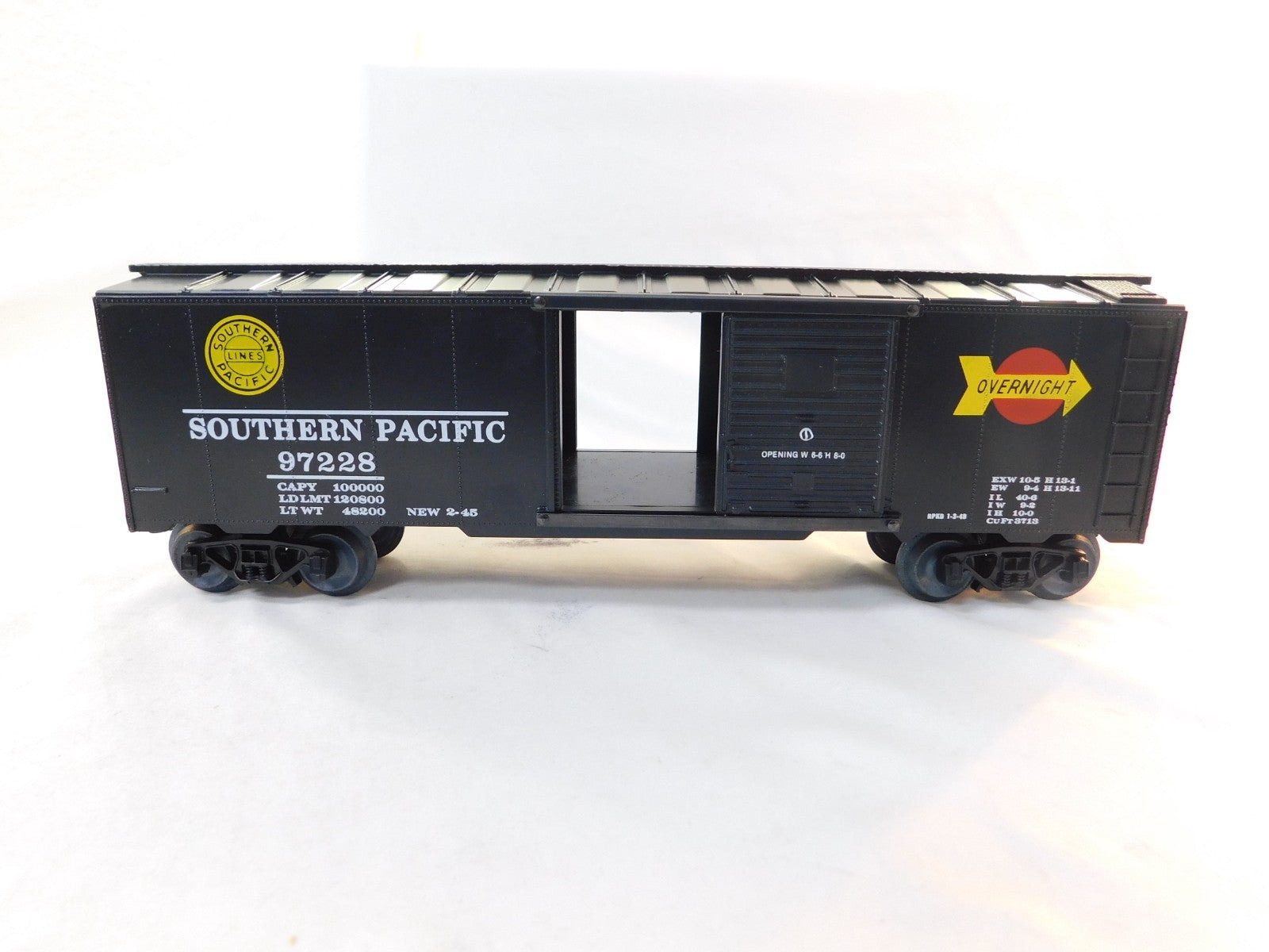 KMT 97228 O Gauge Southern Pacific Lines Box Car #972282