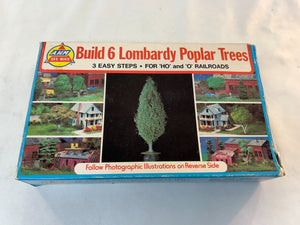 AHM See-Niks 3710-09 HO/O Scale Kit for 6 Lombardy Poplar Trees