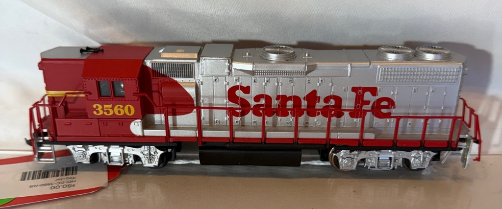 HO Scale Life Like Santa Fe #3560 Diesel Engine Locomotive0