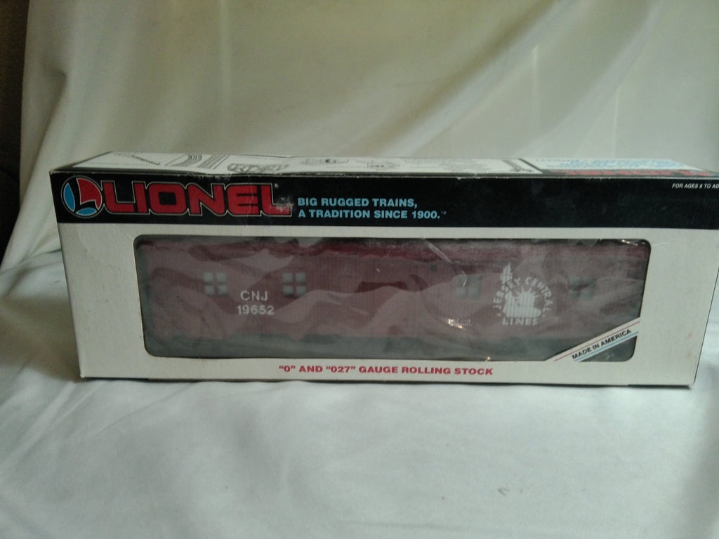 Lionel O Gauge Jersey Central Lines CNJ Bunk Car Road #19652 Used In Box0