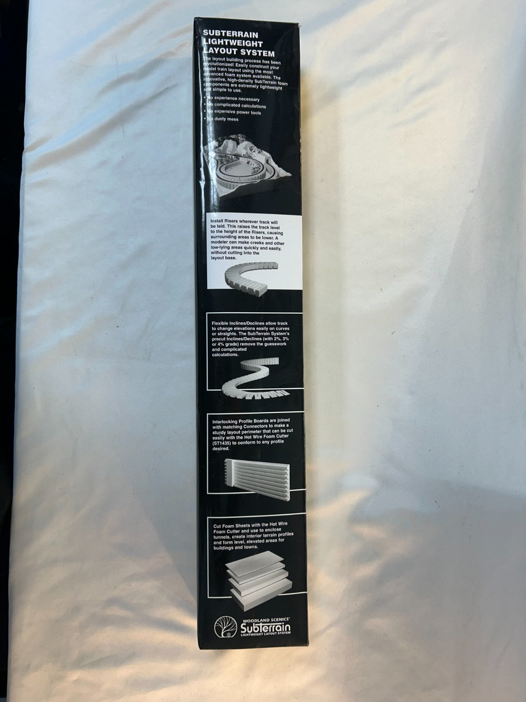 Woodland Scenics Subterrain ST1407 Risers 1"2
