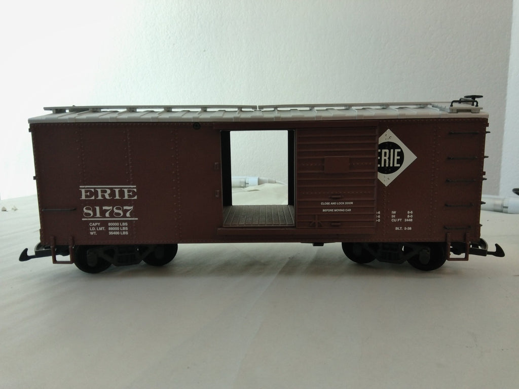 USA Trains R19109B G Scale Steel Box Car Erie #817871
