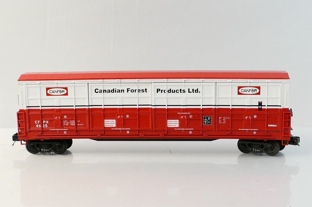 MTH 20-93311 O Scale Canadian Forest Products LTD 4625 55' All Door Boxcar2