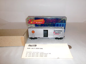 Roundhouse Blue Box 1071 HO Scale 40' Box Car Kit, Southern Pacific #163115