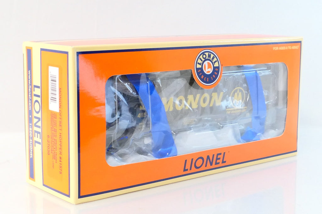 Lionel 27039 O Scale Monon 41575 Offset Hopper Rolling Stock8