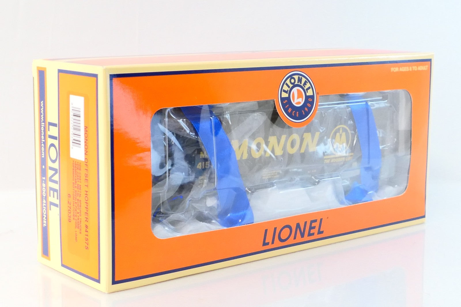 Lionel 27039 O Scale Monon 41575 Offset Hopper Rolling Stock8