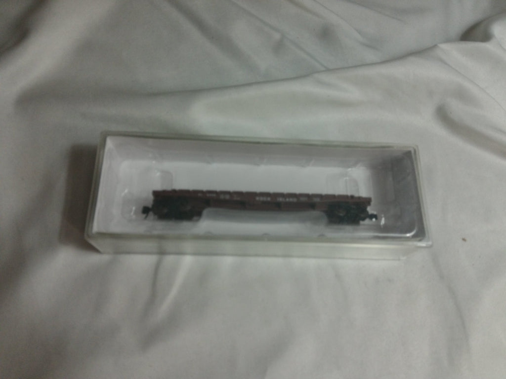 Walthers N Scale Rock Island GSC Flat Car Rolling Stock #932-8215 Boxed5