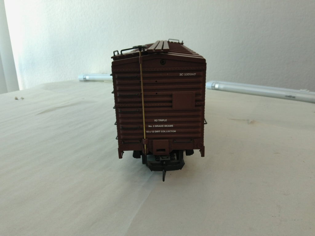 USA Trains R19087A G Scale Steel Box Car Illinois Central #1970875