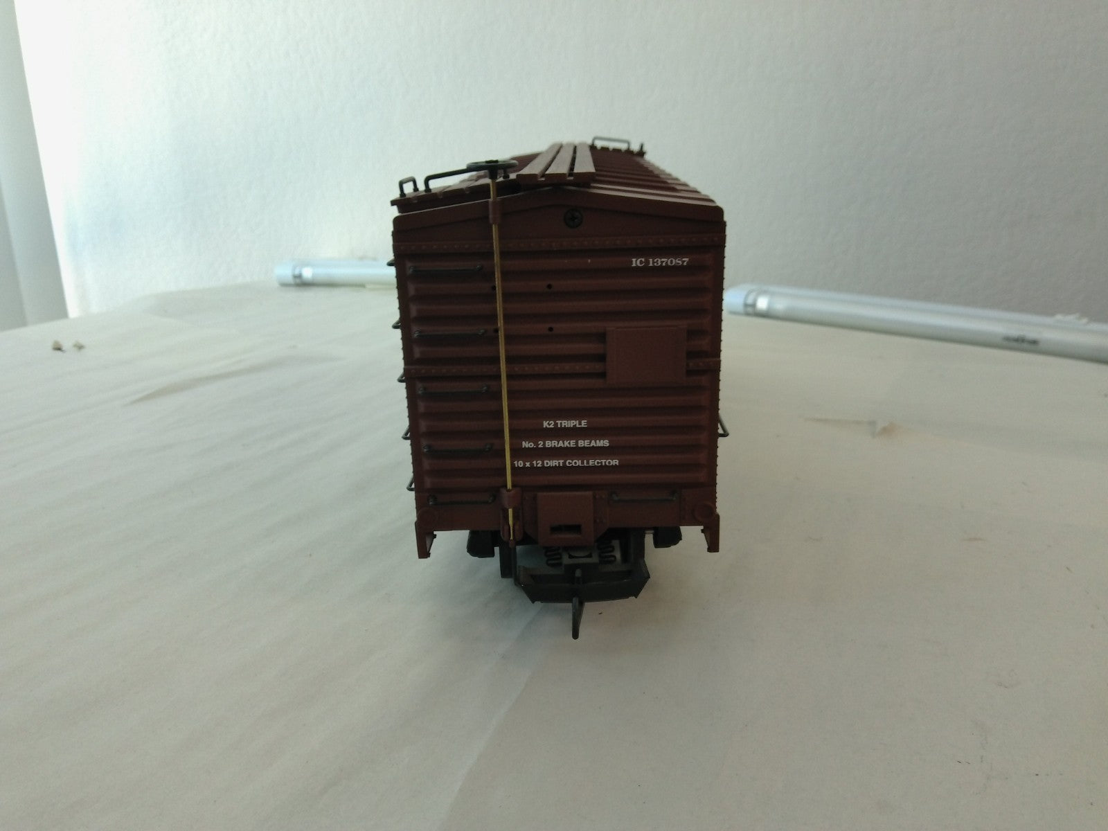 USA Trains R19087A G Scale Steel Box Car Illinois Central #1970875