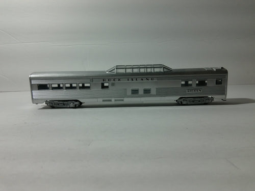 Athearn 7923 HO Scale Rock Island Streamline Passenger Vista Dome1