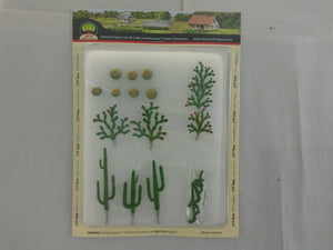 JTT Scenery Products 95613 O Scale Cactus 15 Pack