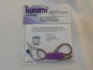 Soundtraxx Tsunami 826116 TSU-1000 Denver & Rio Grande C-Class Sound Decoder