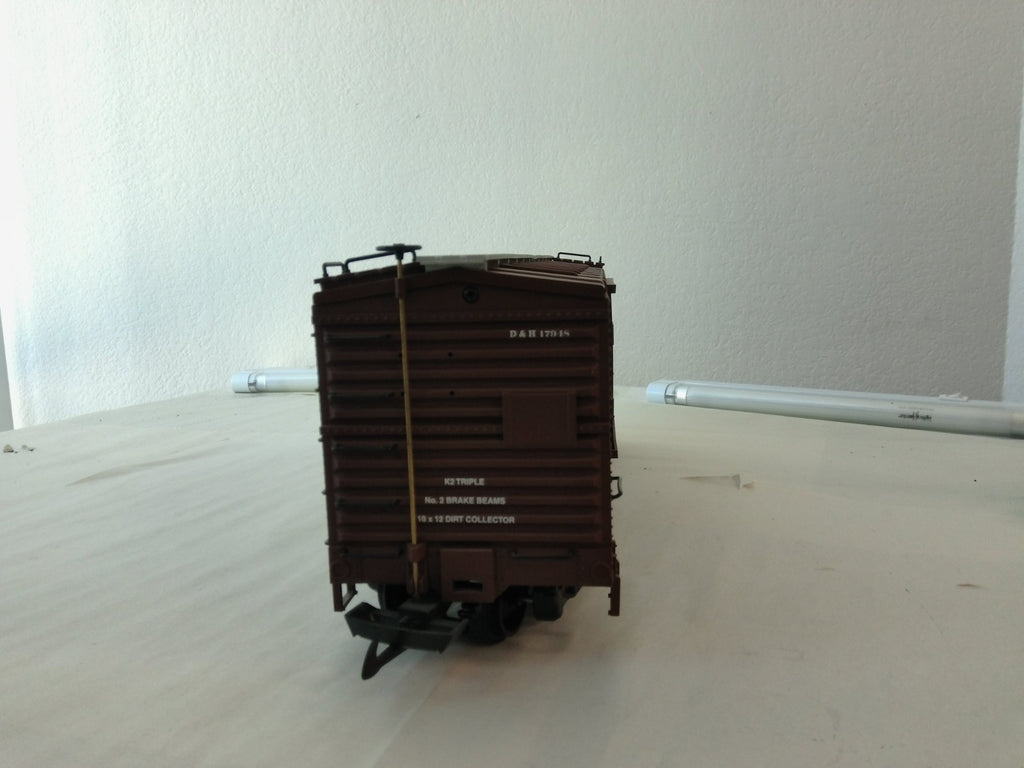 USA Trains R19107D G Scale Steel Box Car Delaware & Hudeson #179486