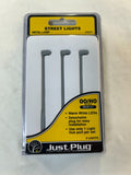 Woodland Scenics Just Plug Lighting System JP5675 HO Street Lights, Metal Lamp0