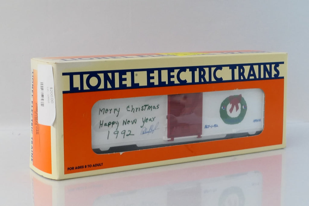 Lionel 19916 - O Scale 1992 Employee Christmas Boxcar8
