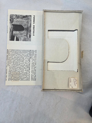 Aim #211-300 N Scale Double Track Tunnel Portal Cut Stone