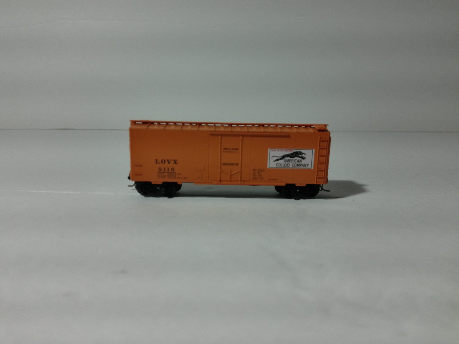 Micro Trains 21190 N Scale Boxcar American Colloid CO. #91160