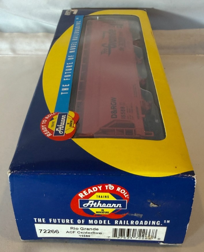 Athearn HO 50' Rio Grande ACF Centerflow 15588 Car #722665