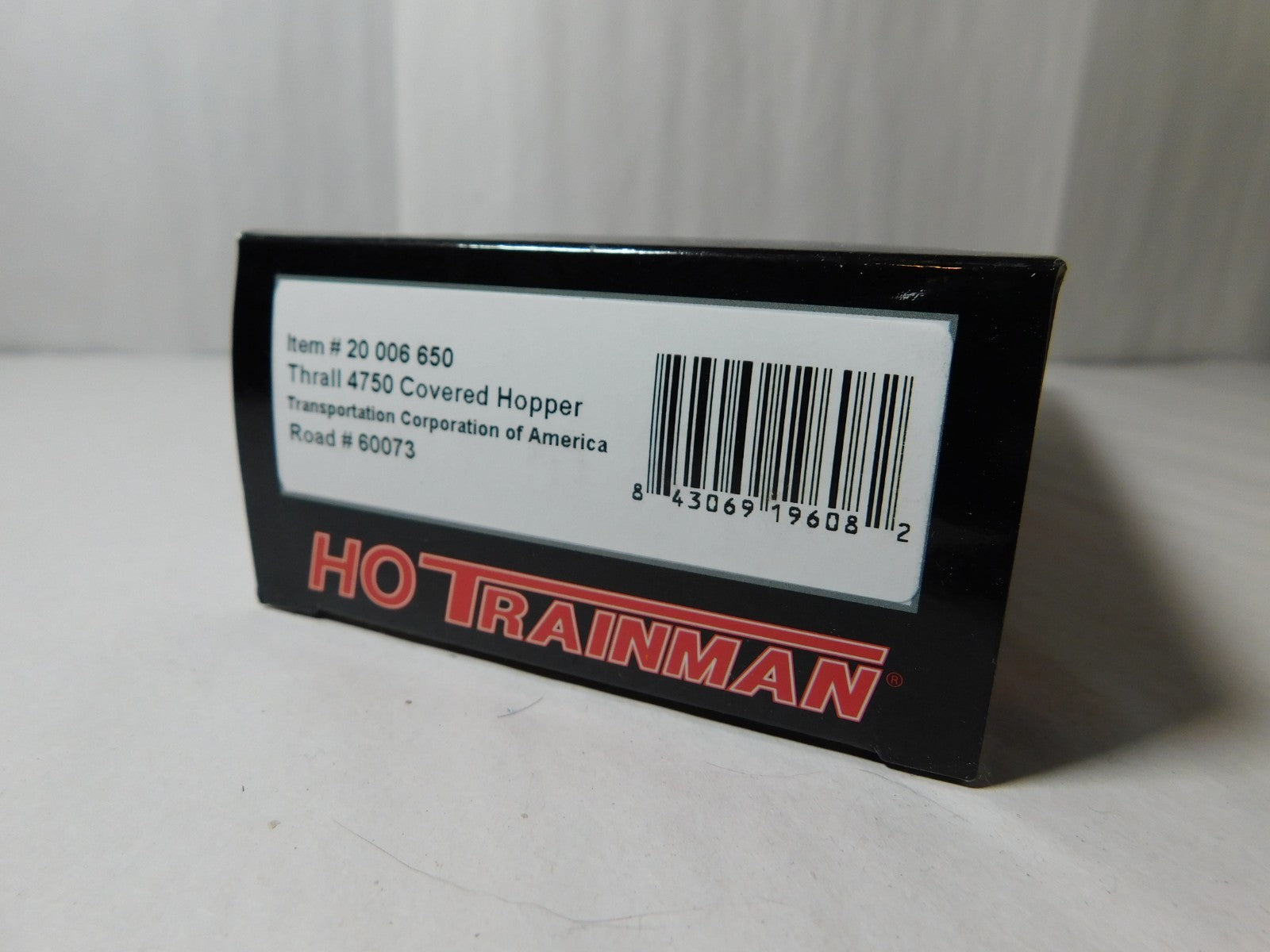 Atlas 20-006-650 HO Scale Thrall 4750 Covered Hopper, TCAX #600732