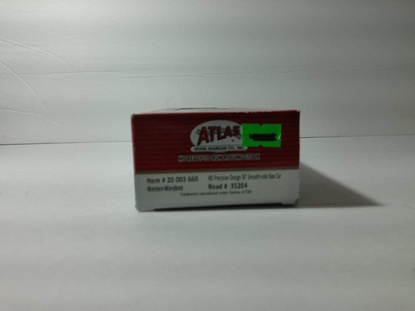 Atlas 20-003-660 HO Scale Western Maryland #35204 Boxcar3