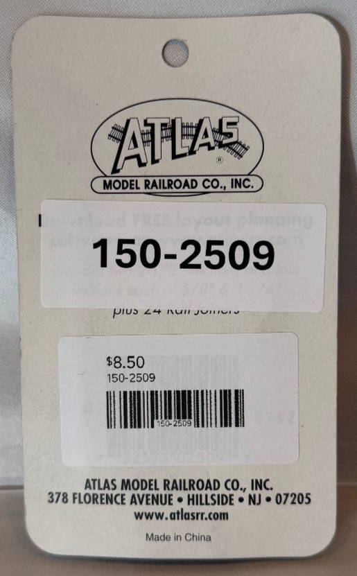Atlas 2509 - N Scale Code 80 Snap Track Assorment1