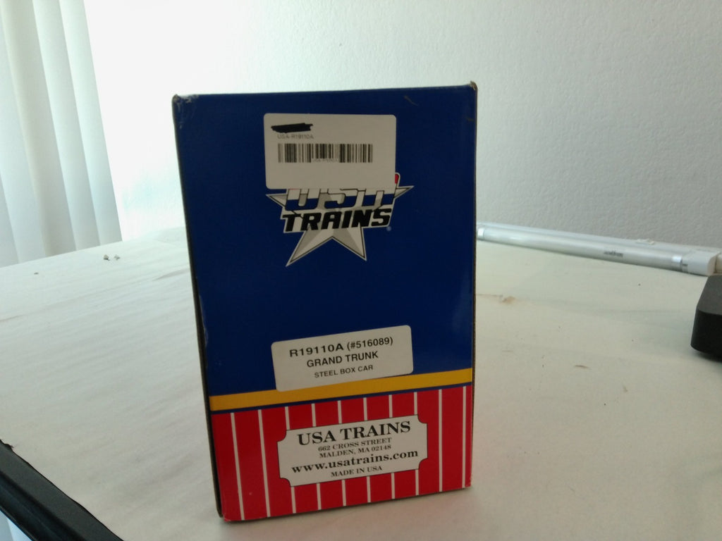 USA Trains R19110A G Scale Steel Box Car Grand Trunk #5160893
