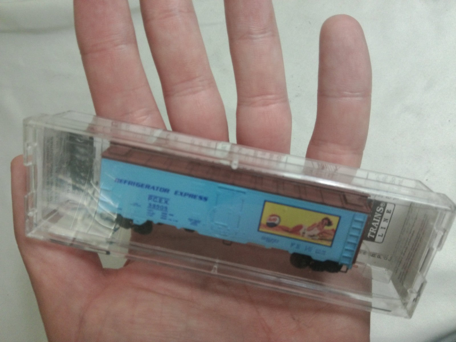 N Scale Micro-Trains Pepsi-Cola 40' Steel Ice Reefer PCEX #595053