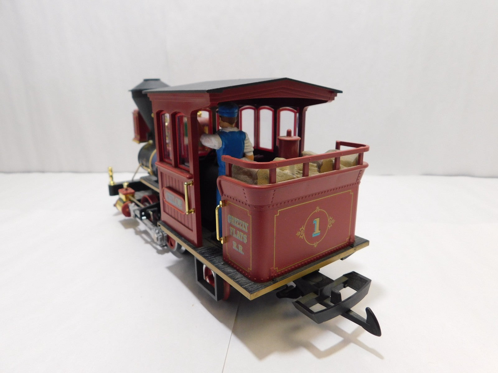 LGB Trains 20130 G Scale Grizzy Flats Chloe Steam Locomotive8