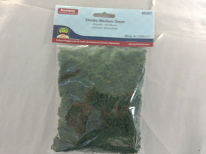 JTT Scenery Products Medium Green Shrubs