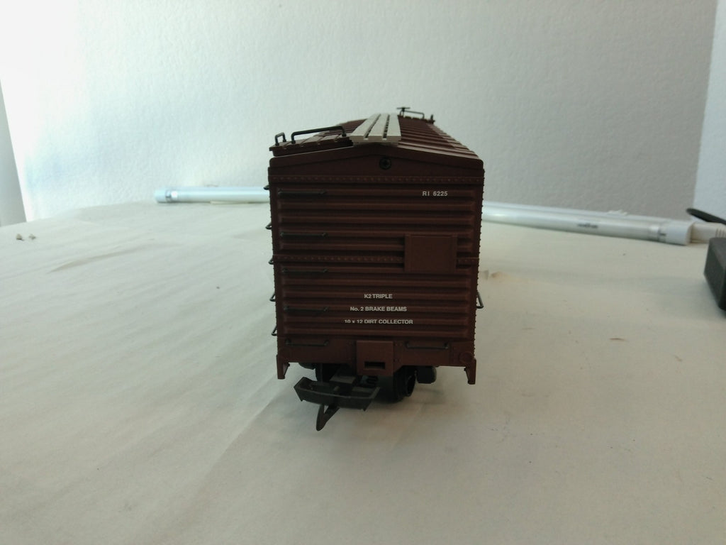 USA Trains R19104A G Scale Steel Box Car Rock Island #62256