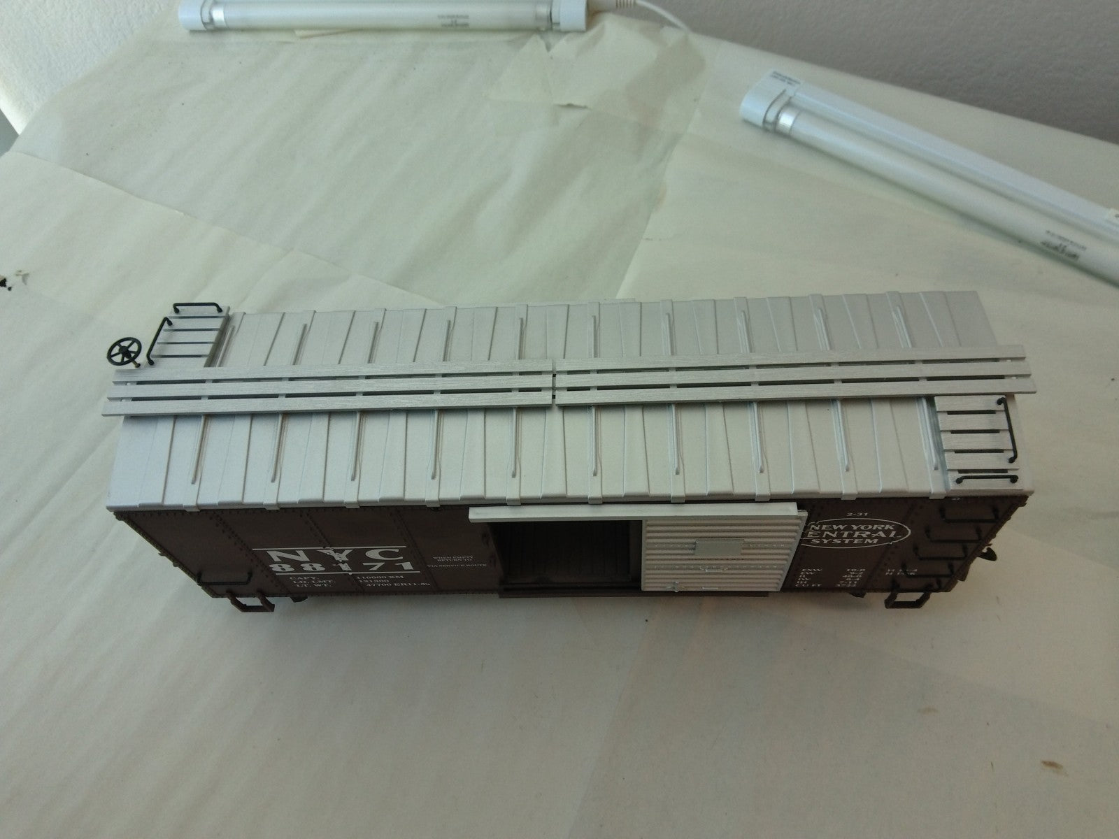 USA Trains R19054D G Scale Steel Box Car New York Central #881714