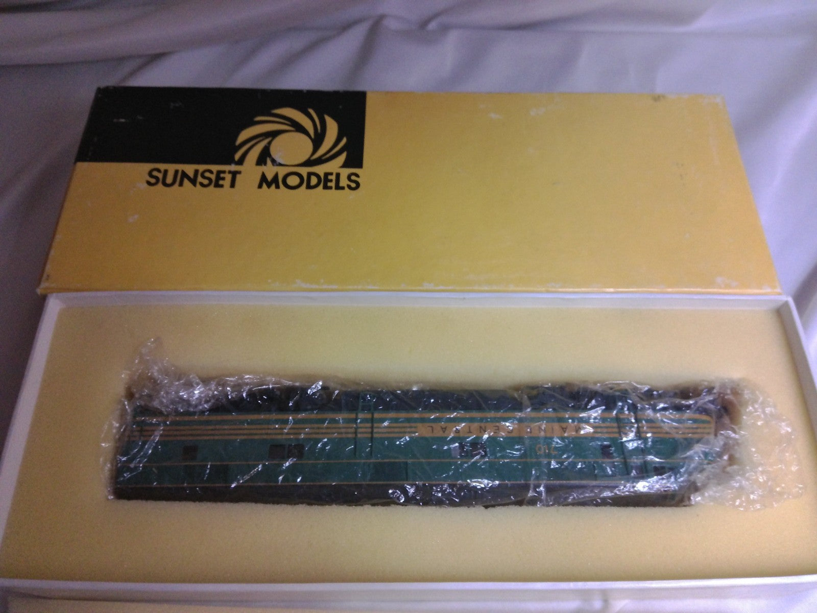 HO Scale Sunset Models Maine Central EMD E7 A-Unit Brass DC Locomotive #7101