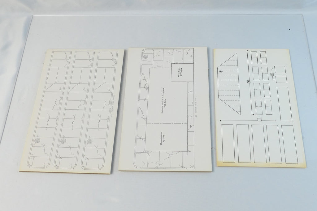 Victorian Station K-115 HO Scale Structure Craftsman type Kit2
