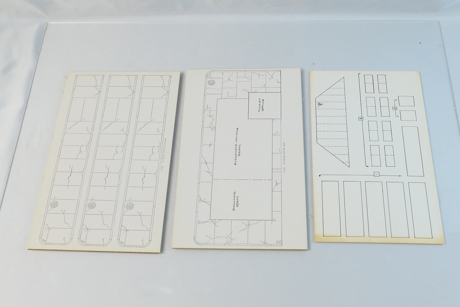 Victorian Station K-115 HO Scale Structure Craftsman type Kit2