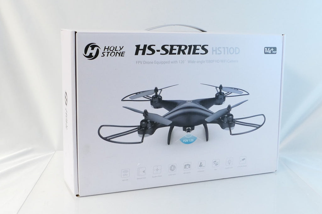 Holy Stone - FPV Drone HS110D w/ 120 Degree Wide-Angle 1080P HD WiFi Camera4
