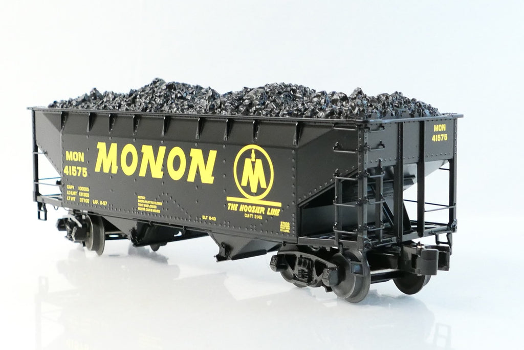 Lionel 27039 O Scale Monon 41575 Offset Hopper Rolling Stock2