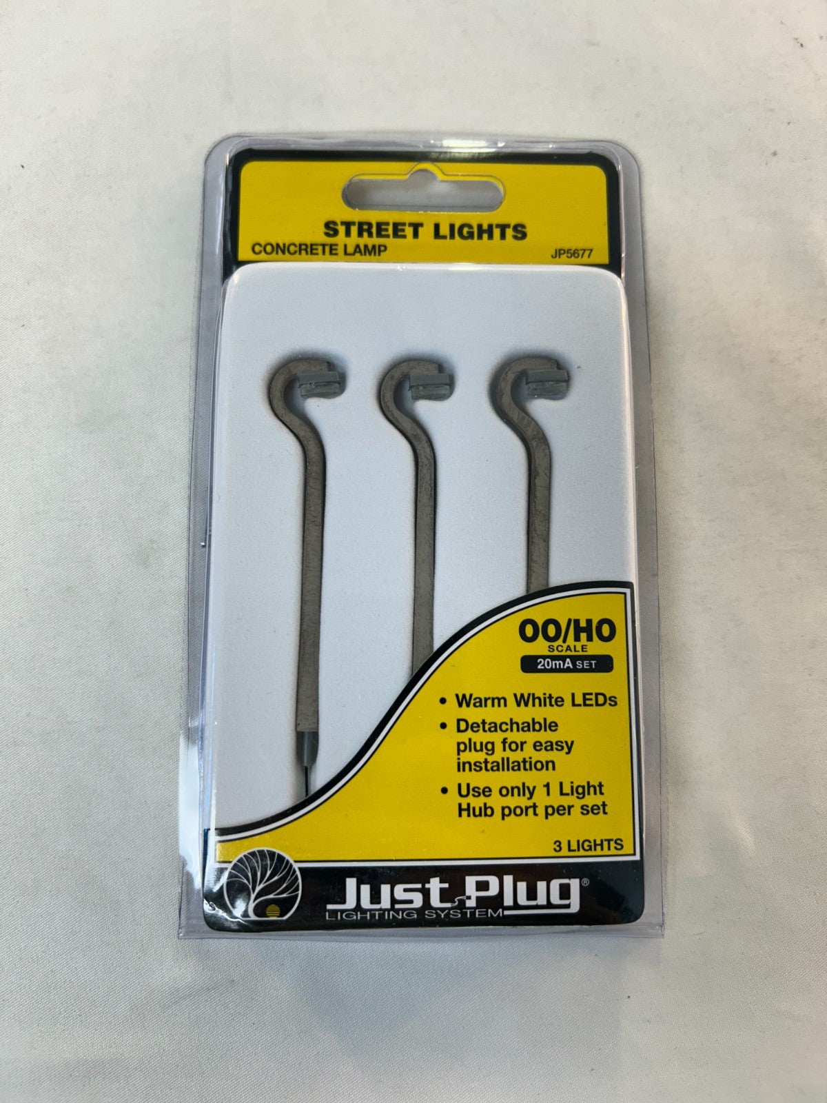 Woodland Scenics Just Plug Lighting System JP5677 HO Street Lights Concrete Lamp0