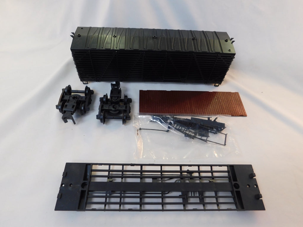 Atlas 6225 O Gauge Undecorated Black Cattle Stock Car Model Kit, Unassembled0