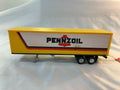 Unknown Brand O Scale Yellow Trailer, Pennzoil0