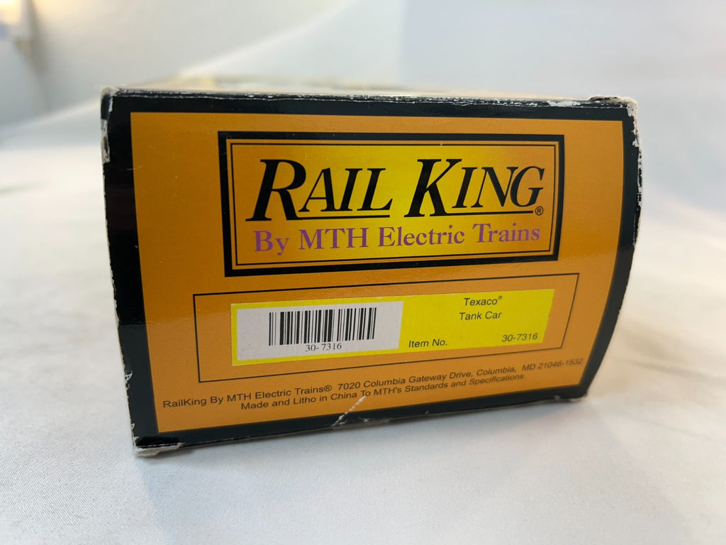 Rail King by MTH 30-7316 O Scale Texaco Tank Car #8789912