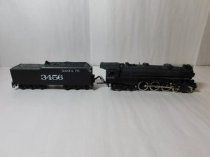 IHC Mehano 23000 HO Scale 4-6-4 Hudson Locomotive and Tender, ATSF #3456