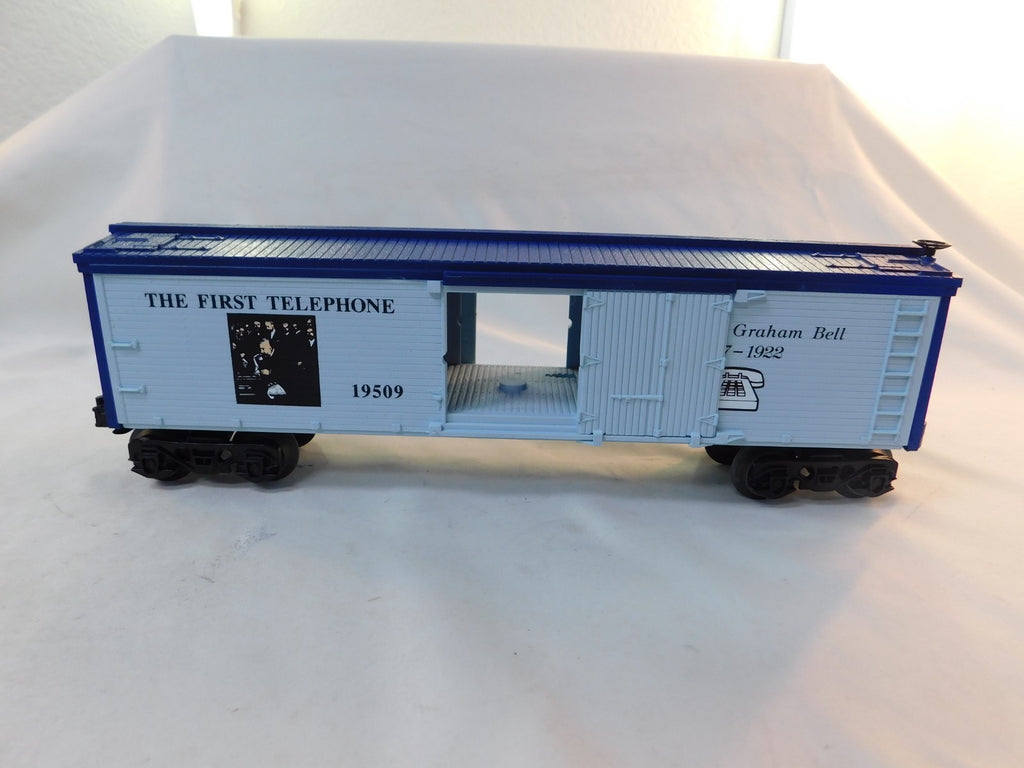 Lionel 6-19509 O Gauge Alexander Graham Bell Reefer, The First Telephone #195093