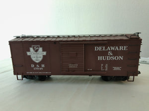 USA Trains R19107D G Scale Steel Box Car Delaware & Hudeson #17948