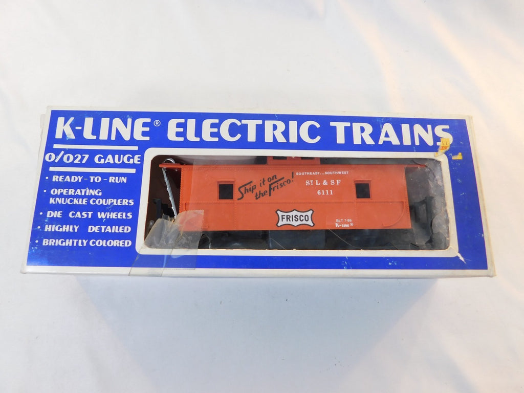 K-Line Electric Trains 6111 O Scale Caboose, Frisco STL&SF #61111